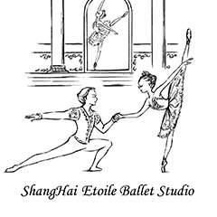 ShangHai Etoile Ballet Studio様 発表会プログラム＆Tシャツイラスト